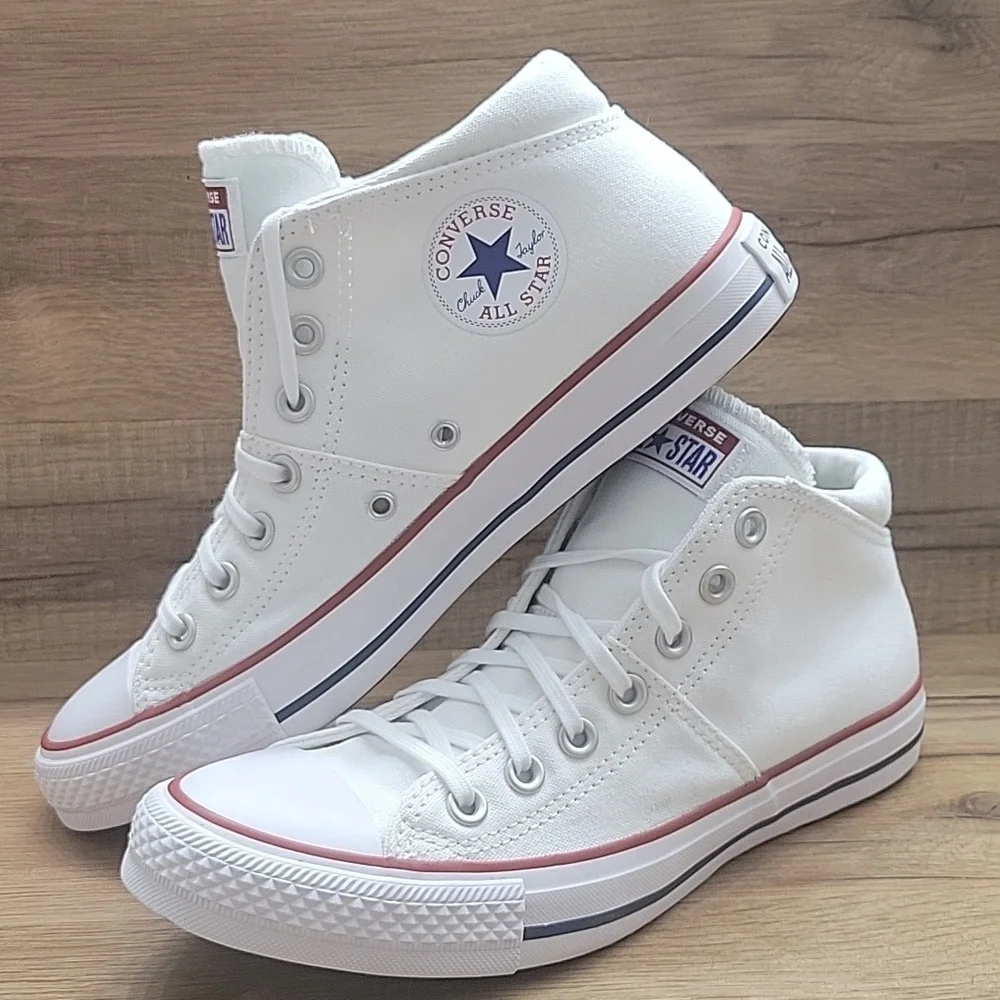 Converse All Star White Canvas Sneakers